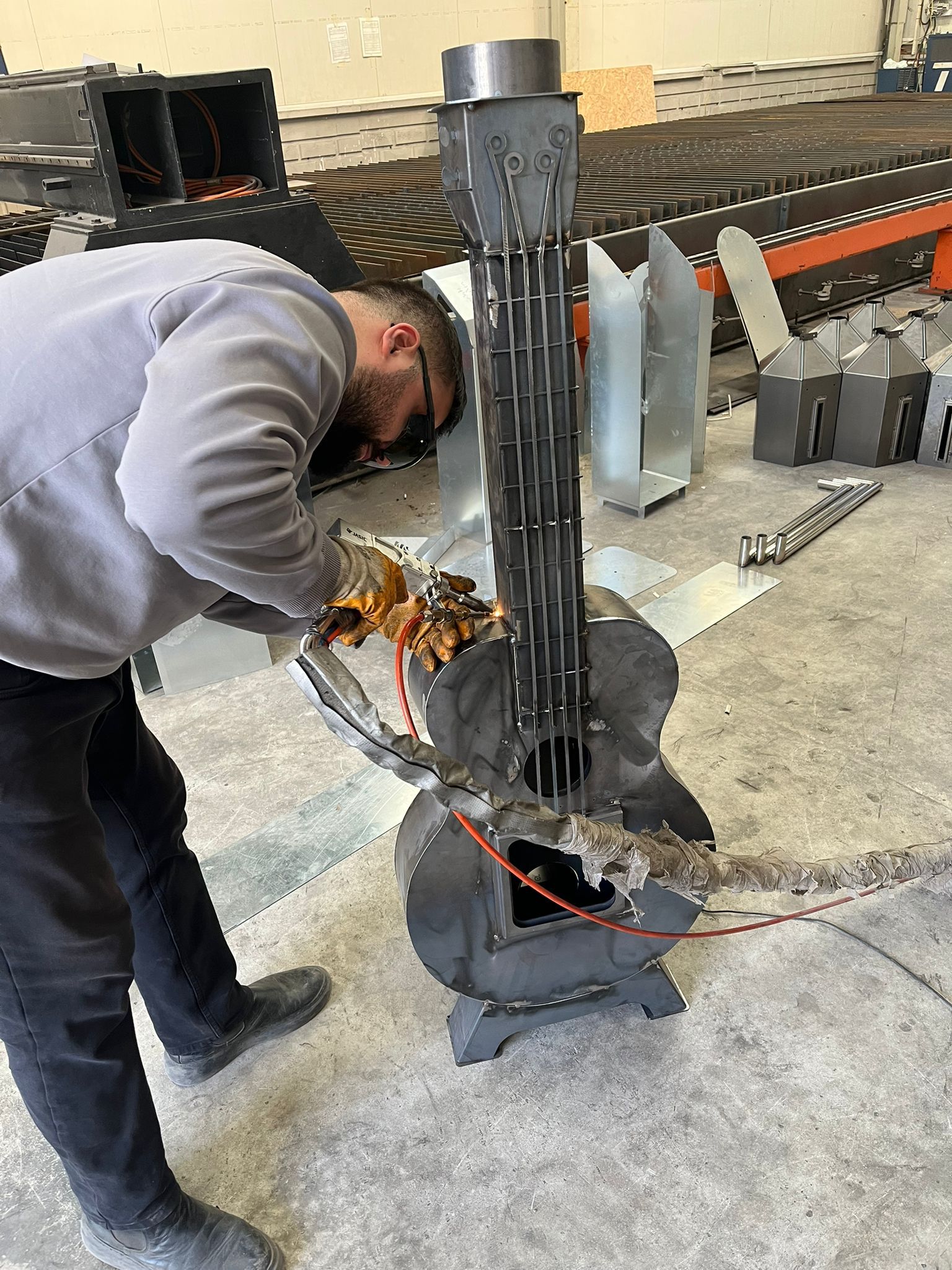 Kişiye Özel Pelet Soba Üretimi